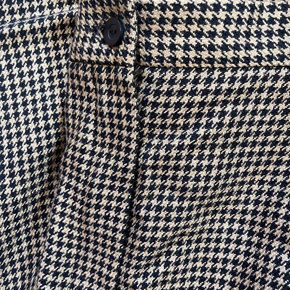 Pendleton Black And Tan Houndstooth Trousers - image 3